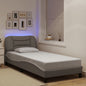 Bedframe Met Led Zonder Matras &quot;Hvar&quot; Stof