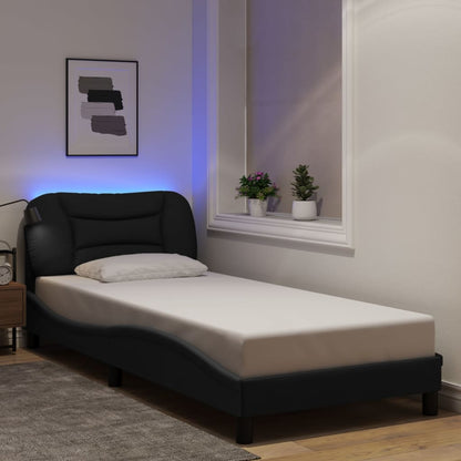 Bedframe Met Led Zonder Matras &quot;Hvar&quot; Stof