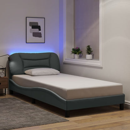 Bedframe Met Led Zonder Matras &quot;Hvar&quot; Stof