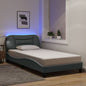 Bedframe Met Led Zonder Matras &quot;Hvar&quot; Stof