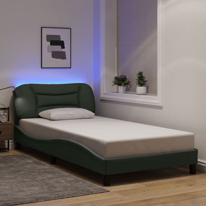 Bedframe Met Led Zonder Matras &quot;Hvar&quot; Stof