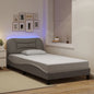Bedframe Met Led Zonder Matras &quot;Hvar&quot; Stof
