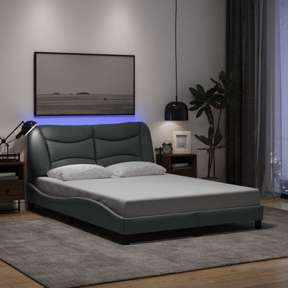 Bedframe Met Led Zonder Matras &quot;Hvar&quot; Stof