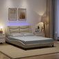 Bedframe Met Led Zonder Matras &quot;Hvar&quot; Stof