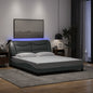 Bedframe Met Led Zonder Matras &quot;Hvar&quot; Stof