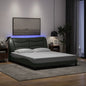 Bedframe Met Led Zonder Matras &quot;Hvar&quot; Stof