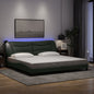 Bedframe Met Led Zonder Matras &quot;Hvar&quot; Stof