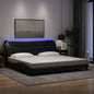 Bedframe Met Led Zonder Matras &quot;Hvar&quot; Stof