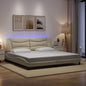 Bedframe Met Led Zonder Matras &quot;Hvar&quot; Stof