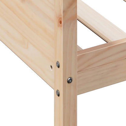 Slaapbank Zonder Matras Massief Grenenhout