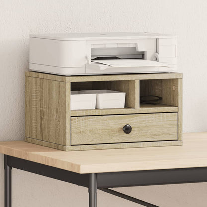 Printerkastje 40X32X22,5 Cm Bewerkt Hout Kleurig