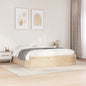 Bedframe Zonder Matras Massief Grenenhout