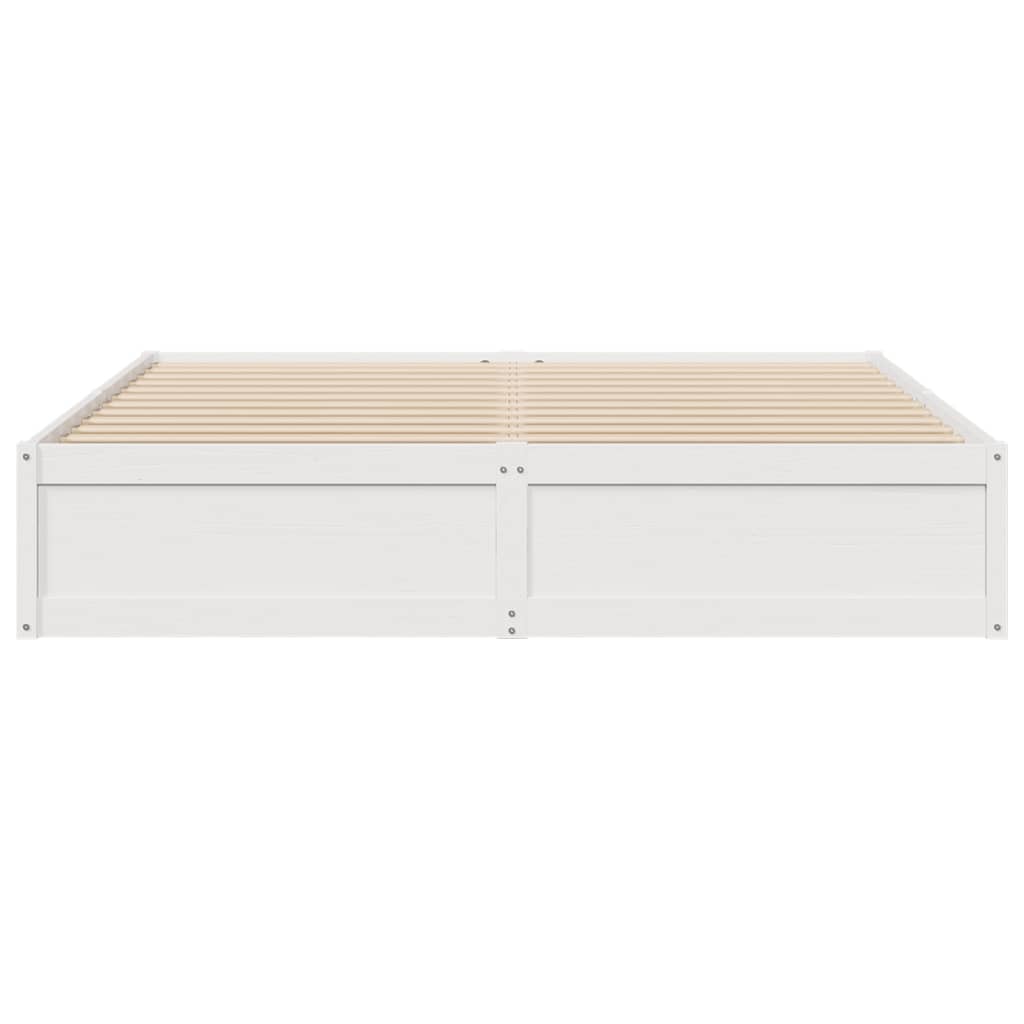 Bedframe Zonder Matras Massief Grenenhout