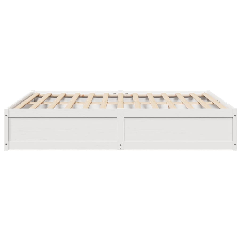 Bedframe Zonder Matras Massief Grenenhout