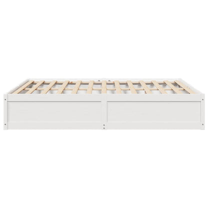 Bedframe Zonder Matras Massief Grenenhout