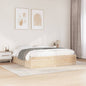 Bedframe Zonder Matras Massief Grenenhout
