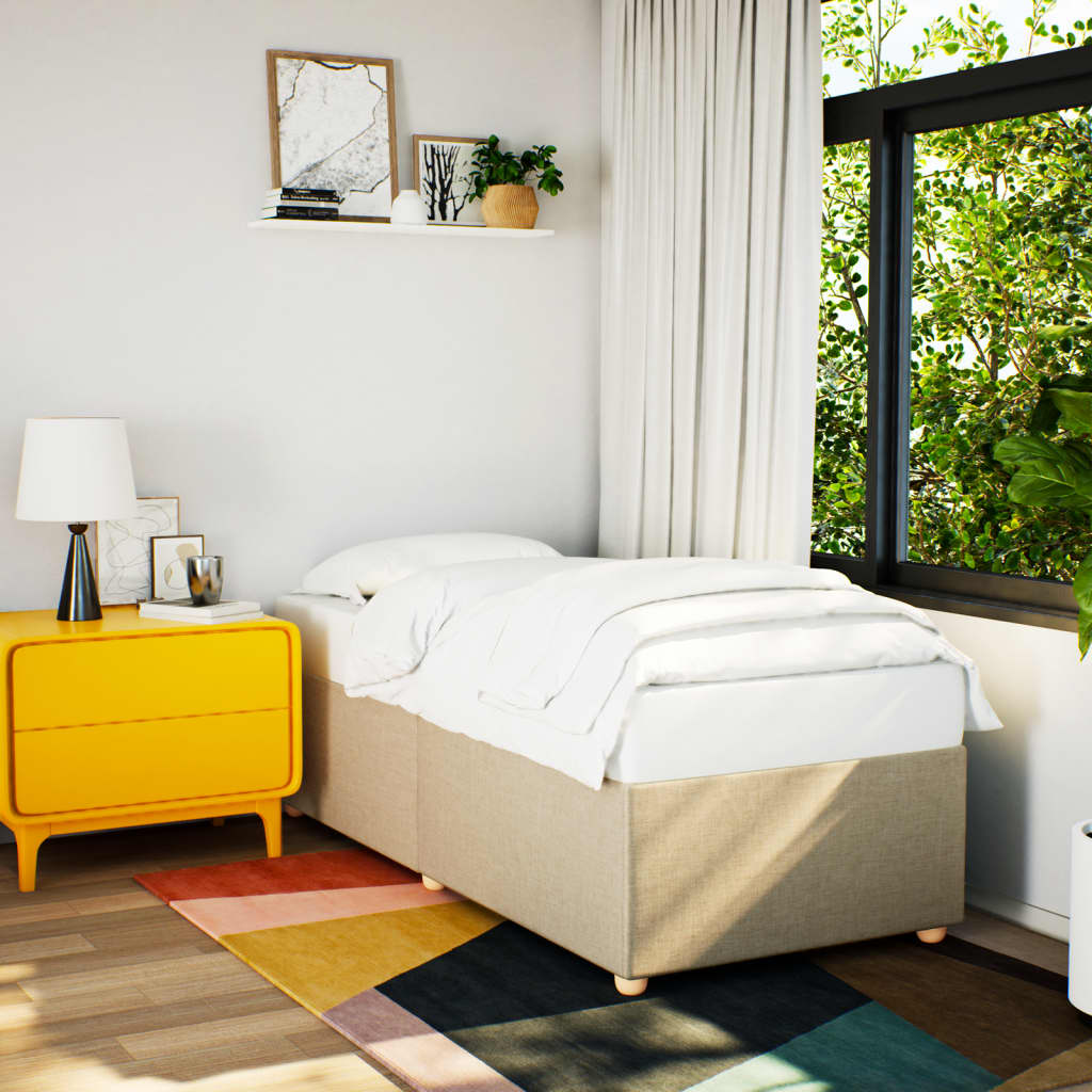 Bedframe Zonder Matras Stof