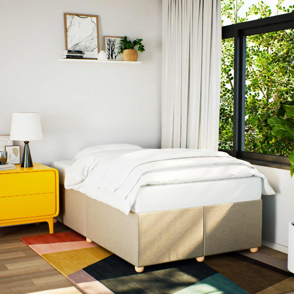 Bedframe Zonder Matras Stof