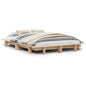 Bedframe Zonder Matras Massief Grenenhout