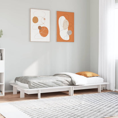 Bedframe Zonder Matras Massief Grenenhout