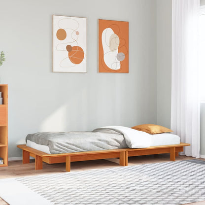 Bedframe Zonder Matras Massief Grenenhout