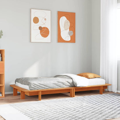 Bedframe Zonder Matras Massief Grenenhout