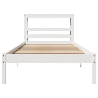 Bedframe Zonder Matras Massief Grenenhout