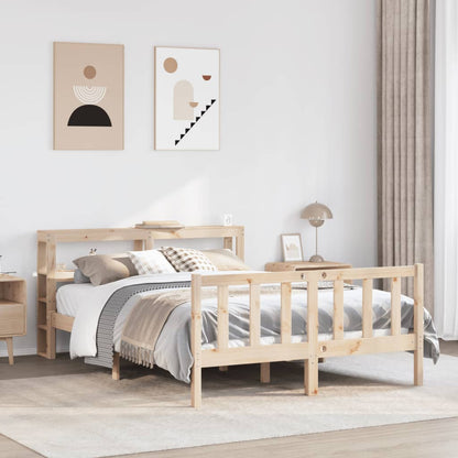 Bedframe Zonder Matras Massief Grenenhout