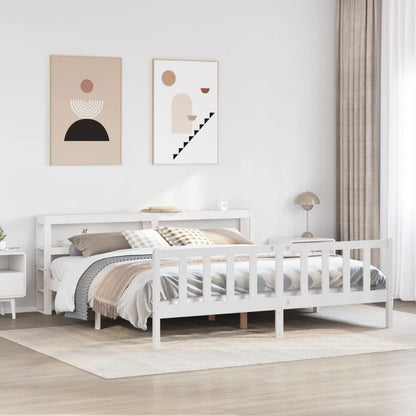 Bedframe Zonder Matras Massief Grenenhout