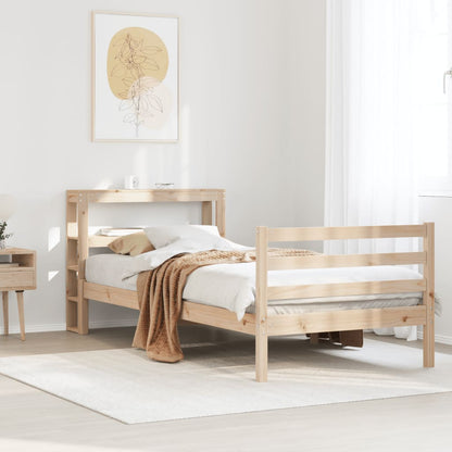 Bedframe Zonder Matras Massief Grenenhout
