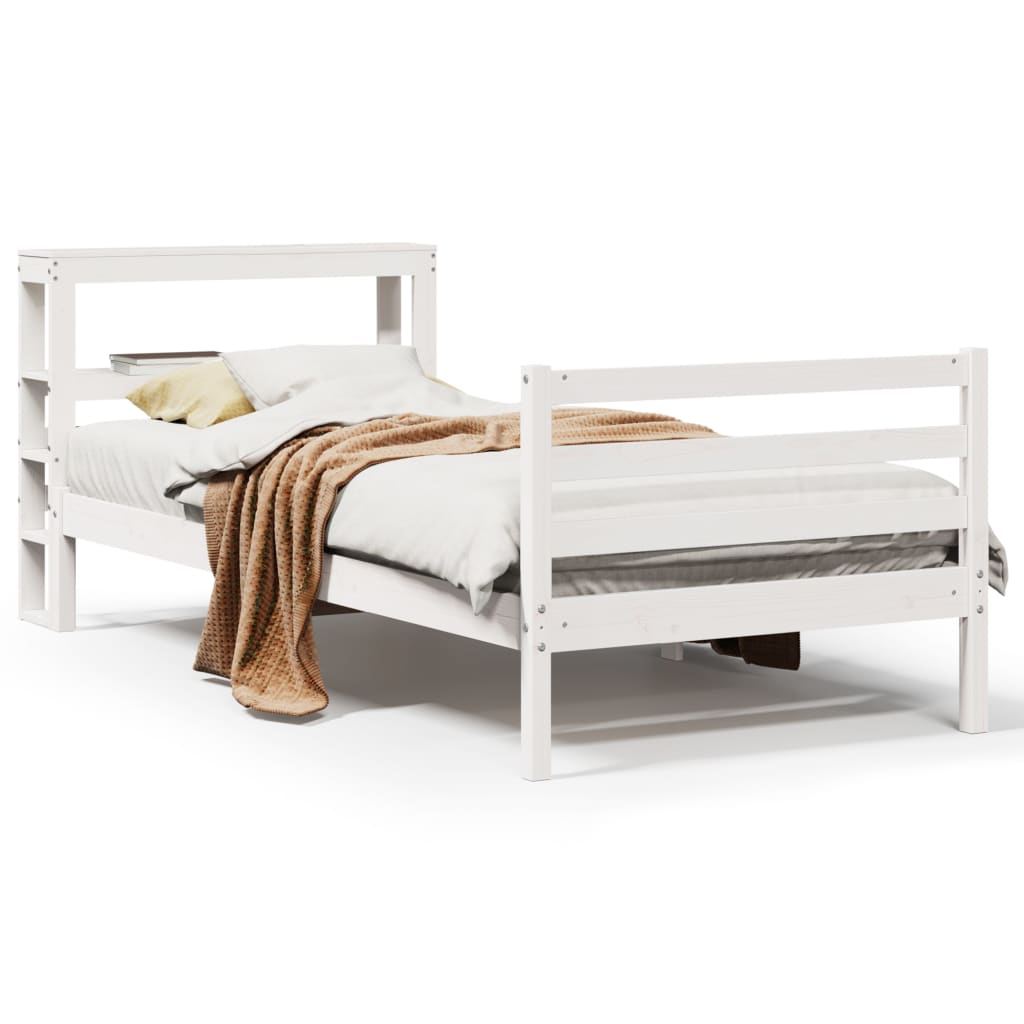 Bedframe Zonder Matras Massief Grenenhout
