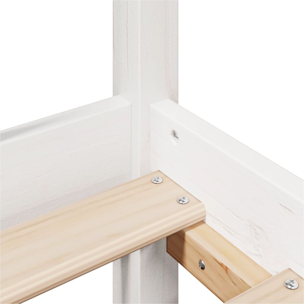 Bedframe Zonder Matras Massief Grenenhout