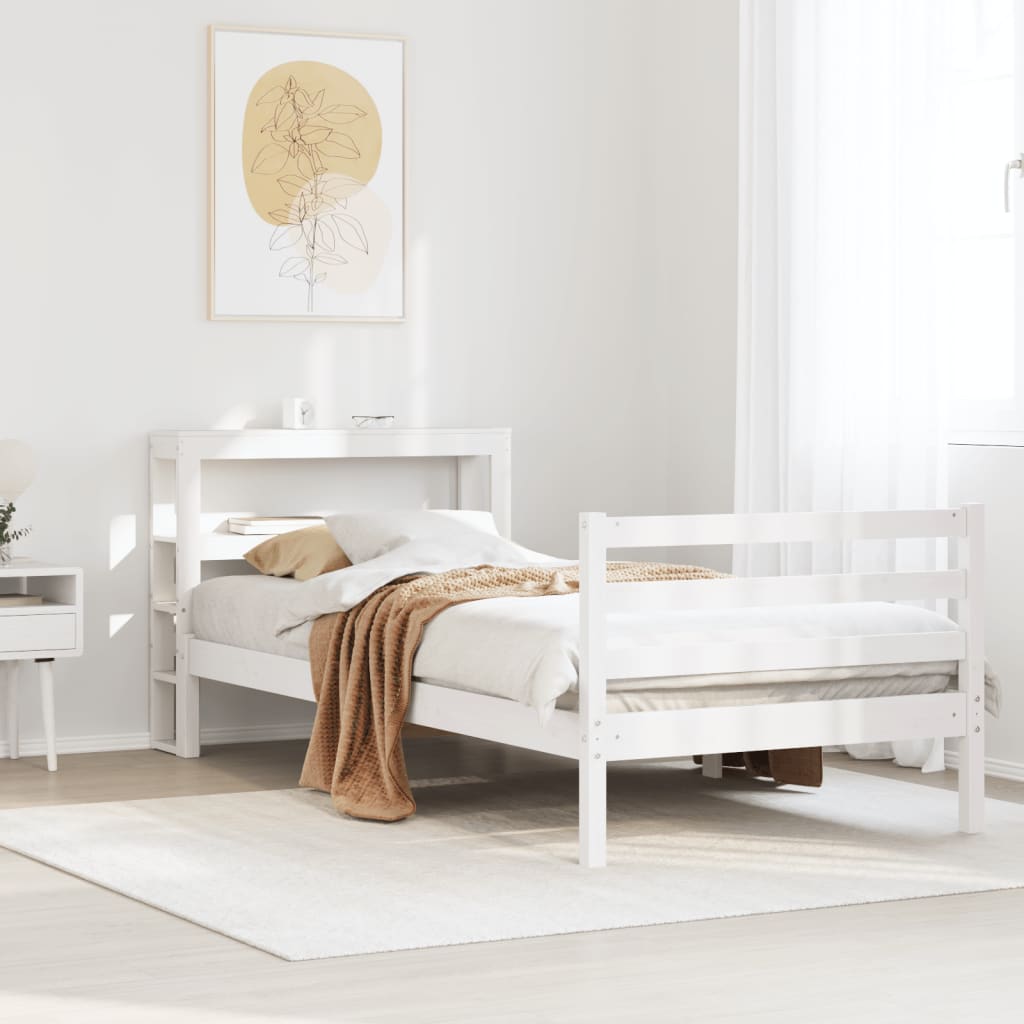 Bedframe Zonder Matras Massief Grenenhout