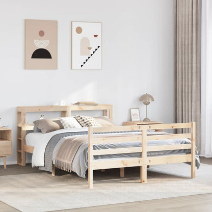 Bedframe Zonder Matras Massief Grenenhout