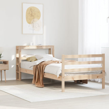 Bedframe Zonder Matras Massief Grenenhout