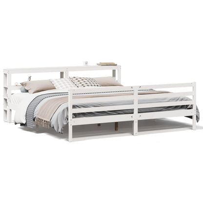 Bedframe Zonder Matras Massief Grenenhout