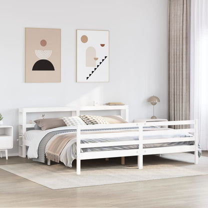 Bedframe Zonder Matras Massief Grenenhout