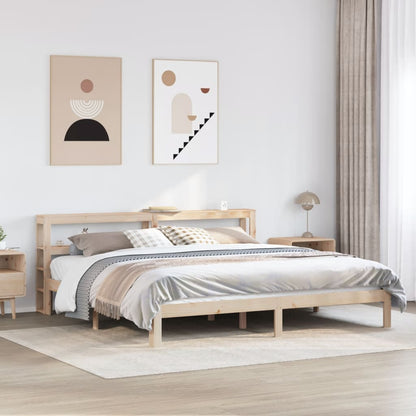Bedframe Met Hoofdeinde Zonder Matras