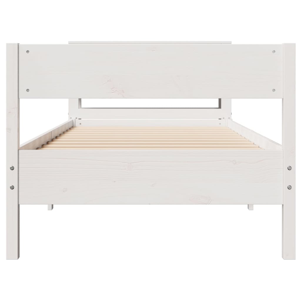 Bedframe Zonder Matras Massief Grenenhout