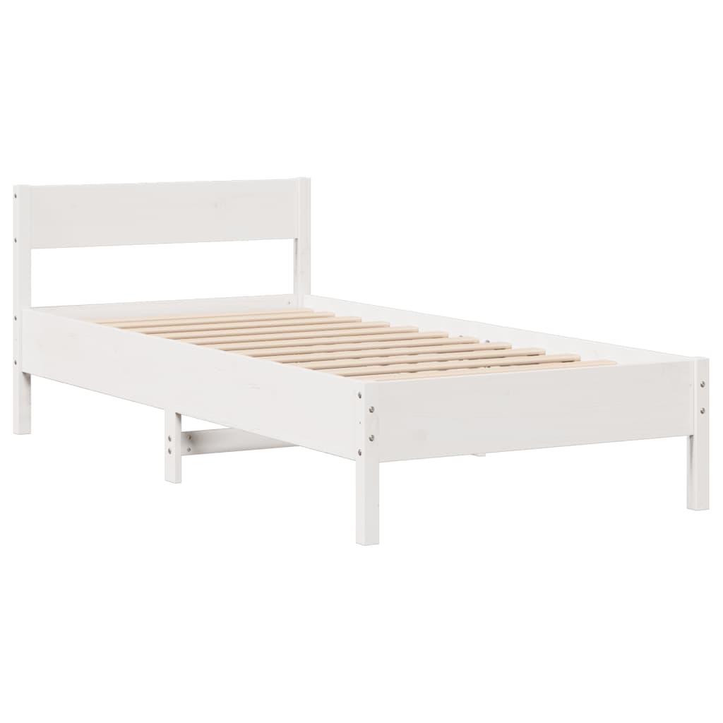 Bedframe Zonder Matras Massief Grenenhout