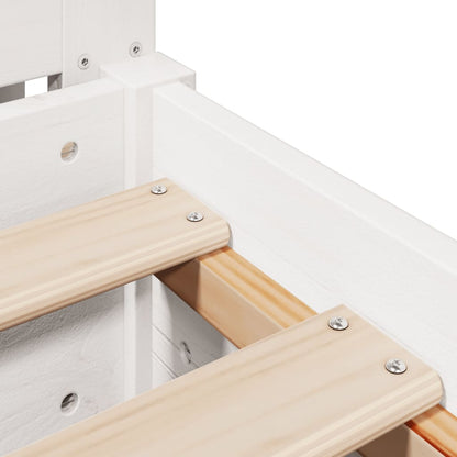 Bedframe Zonder Matras Massief Grenenhout