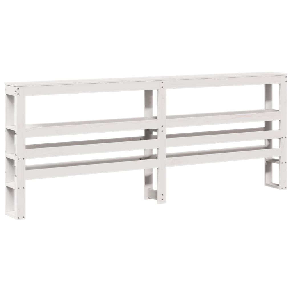 Bedframe Met Hoofdbord Massief Grenenhout