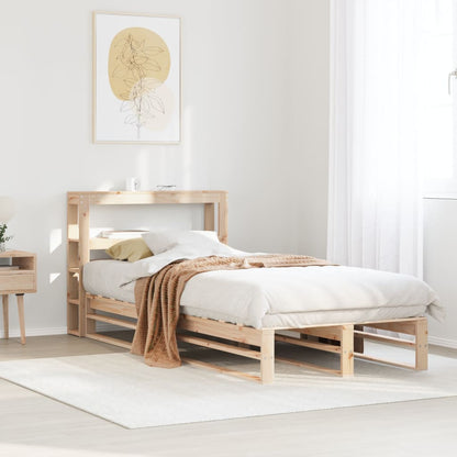 Bedframe Zonder Matras Massief Grenenhout