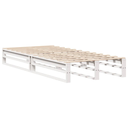 Bedframe Zonder Matras Massief Grenenhout
