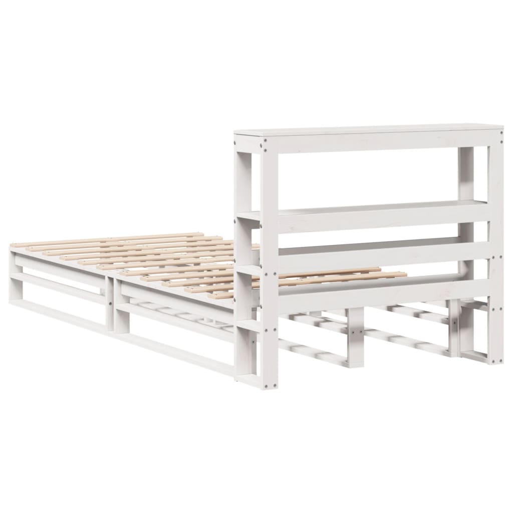 Bedframe Zonder Matras Massief Grenenhout