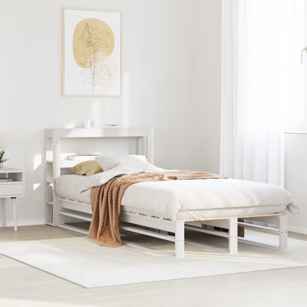 Bedframe Zonder Matras Massief Grenenhout