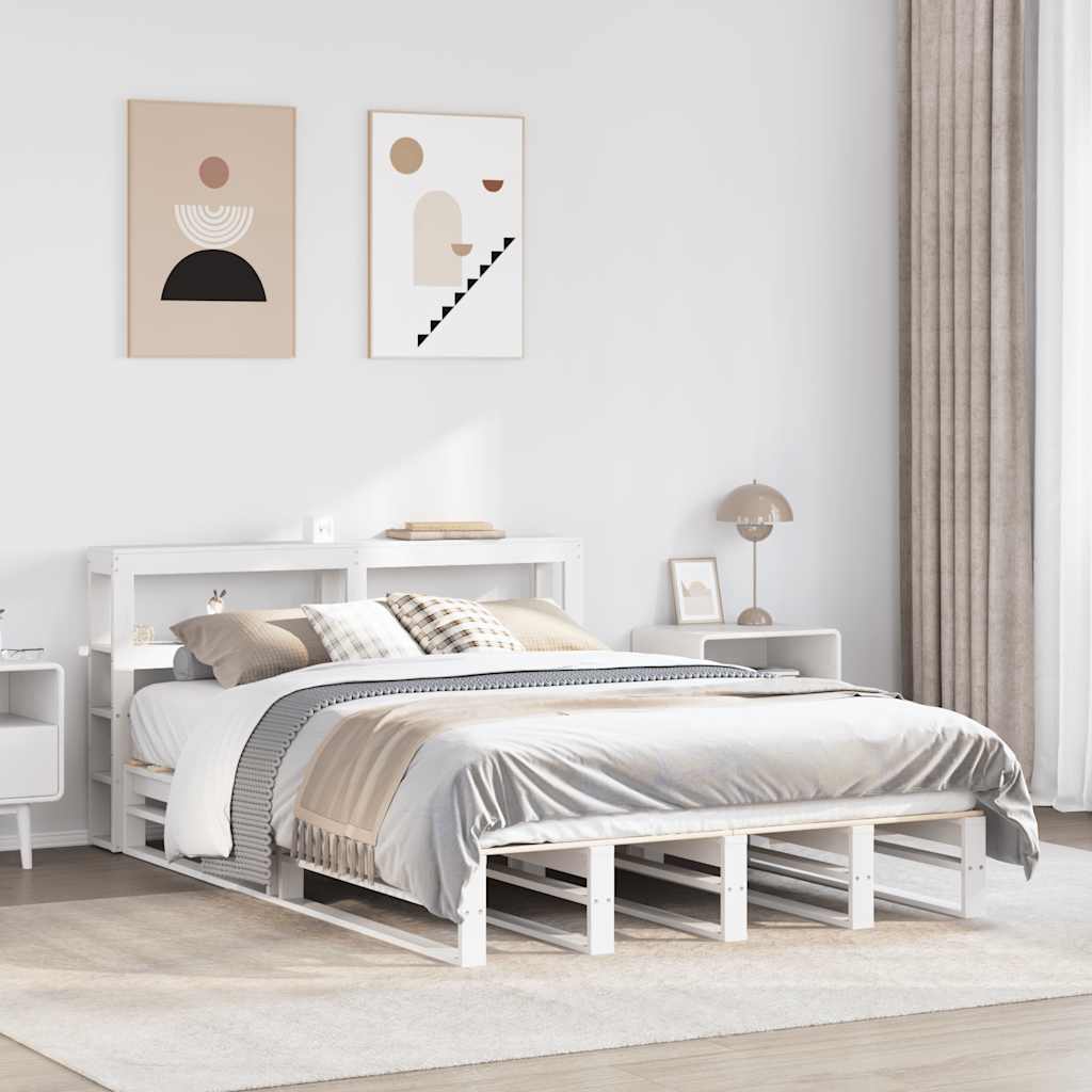 Bedframe Zonder Matras Massief Grenenhout