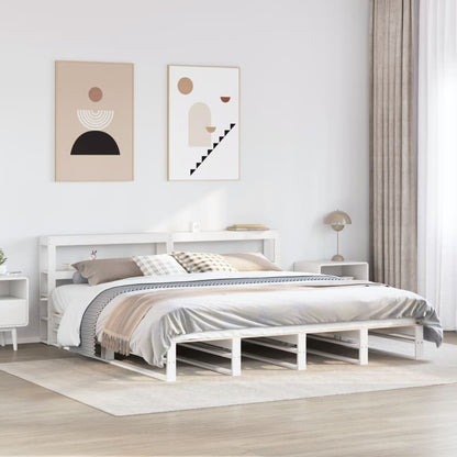 Bedframe Zonder Matras Massief Grenenhout