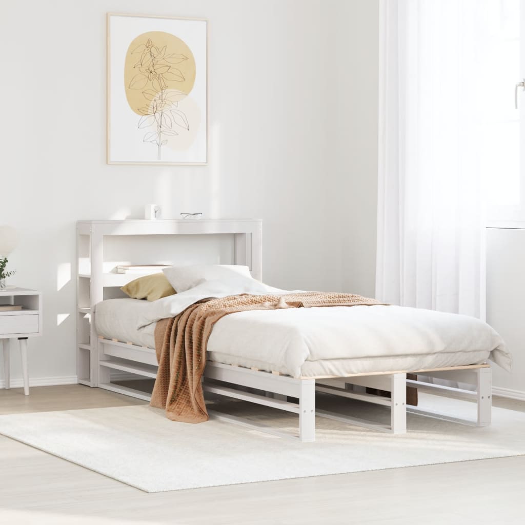 Bedframe Zonder Matras Massief Grenenhout