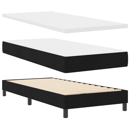 Boxspringbed Met Matras Met Matras Stof Zwart